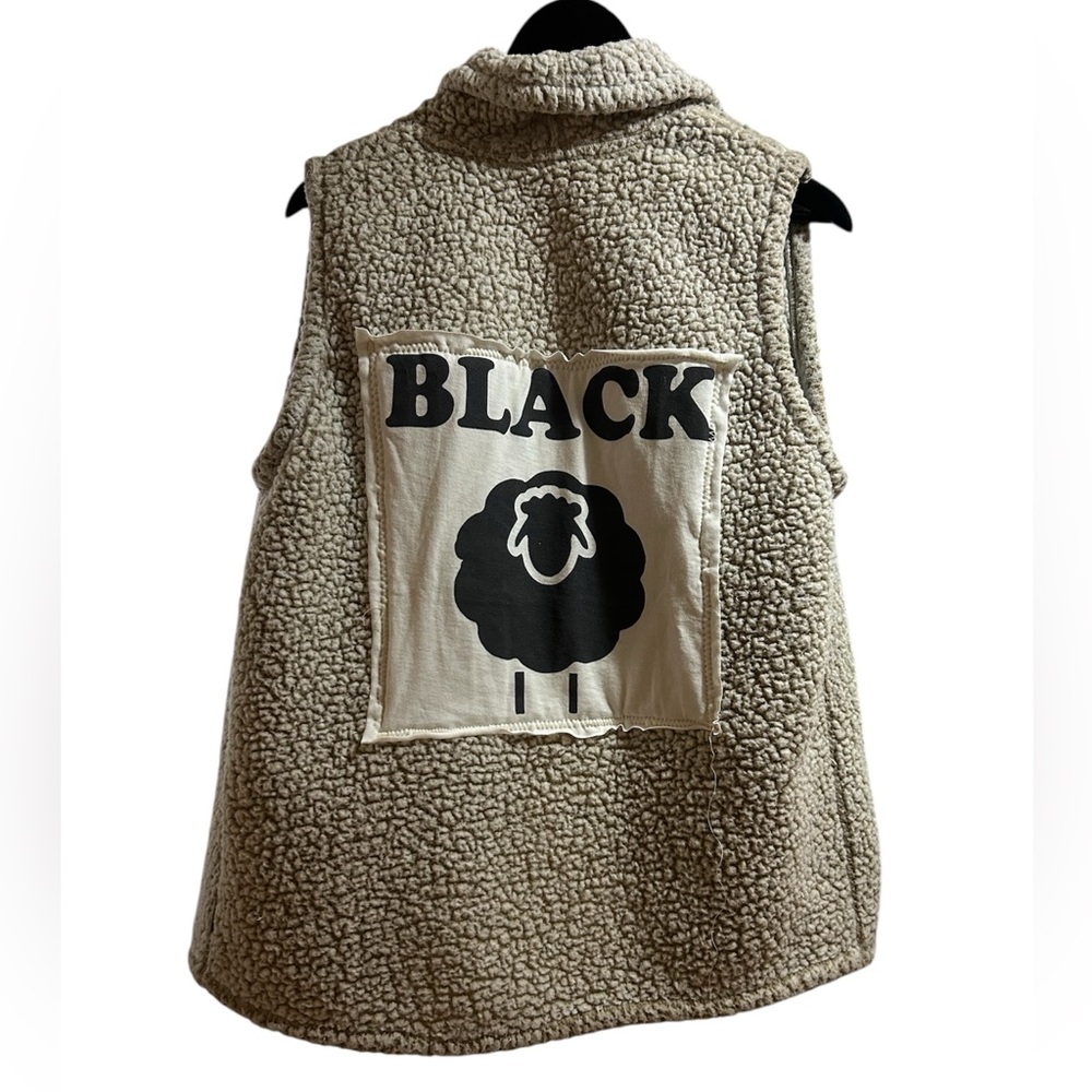 BLACK SHEEP custom original ONE OF A KIND jacket creation by Rachelle